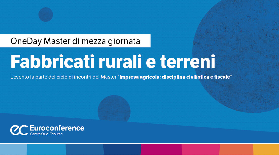 Immagine Fabbricati rurali e terreni | Euroconference